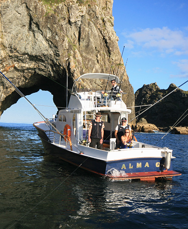 Luxury Charter Boat Bay of Islands New Zealand | Alma G